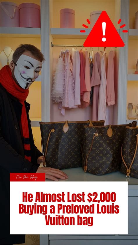 fake louis vuitton shopping bag|louis vuitton bag scam.